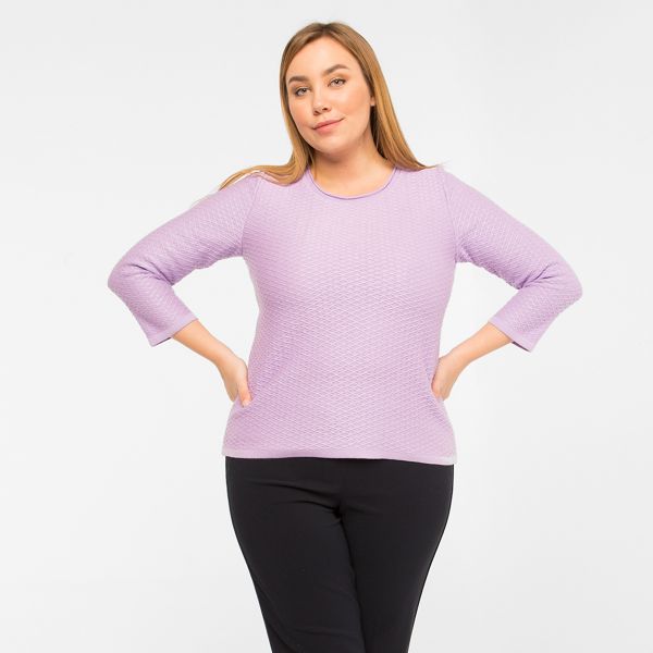 Jumper, cropped, lilac