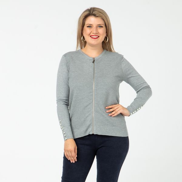 Jumper, short, dark gray