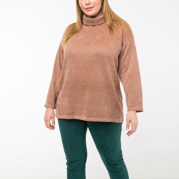 Jumper, long sleeve, beige