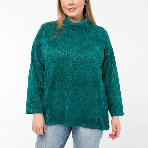 Jumper, long sleeve, green